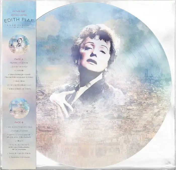 Edith Piaf – La Vie En Rose – Best Of (Limited Edition) (Remastered) (Picture Disc) (LP)