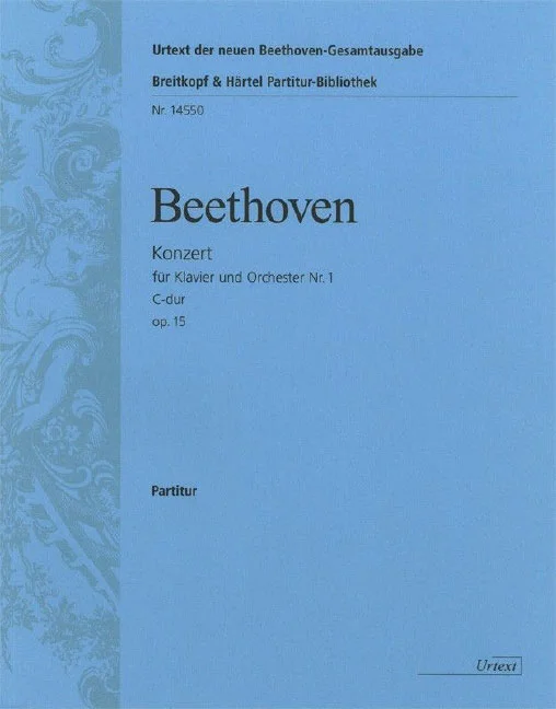 Edition Breitkopf Beethoven – Piano Concerto No. 1 In C Major Op. 15