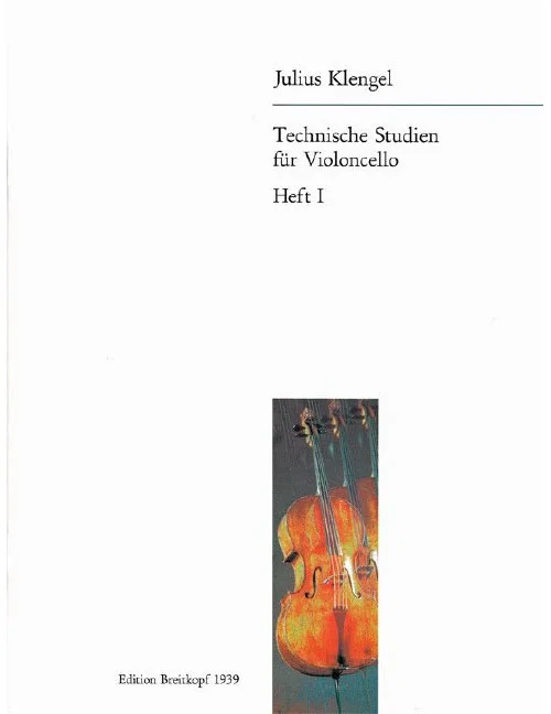 Edition Breitkopf Klengel – Technical Studies Through All The Keys – Violoncelle