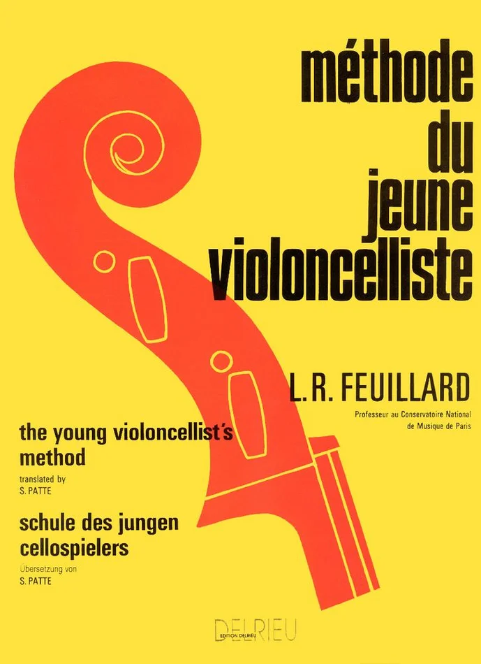 Edition Delrieu Feuillard Louis R. – Methode Du Jeune Violoncelliste