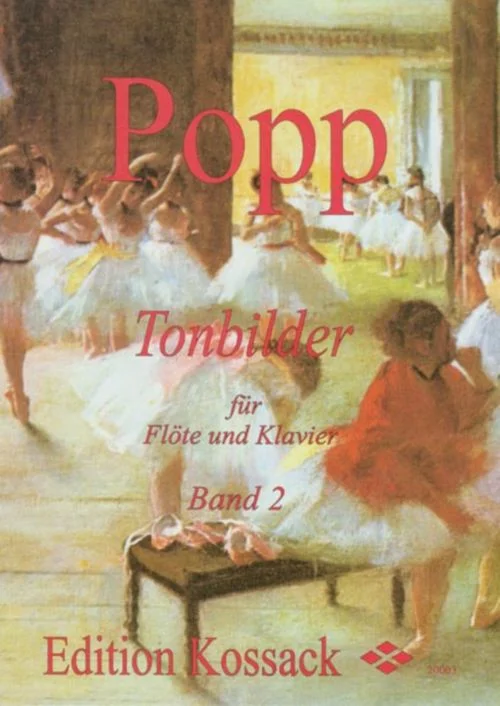 Edition Kossack Popp W. – Tonbilder Vol. 2 – Flute et Piano