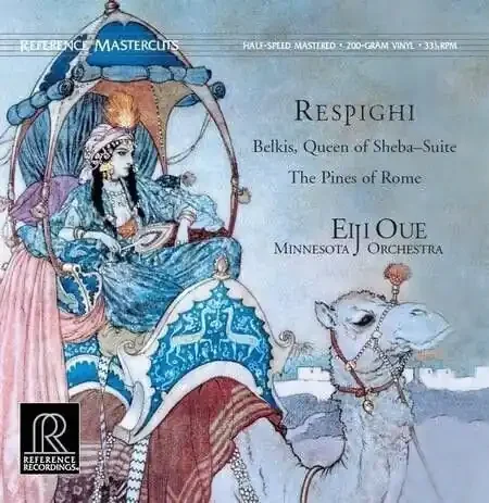Eiji Oue – Respighi Belkis Queen of Sheba & The Pines of Rome (200g) (LP)