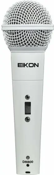 EIKON DM800WH Microphone de chant dynamique