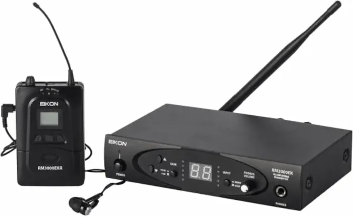 EIKON RM3000EK Surveillance intra-auriculaire sans fil 863 – 865 MHz
