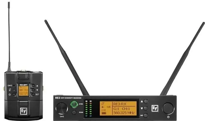 Electro Voice RE3-BPNID-5L Système sans fil 488-524 Mhz