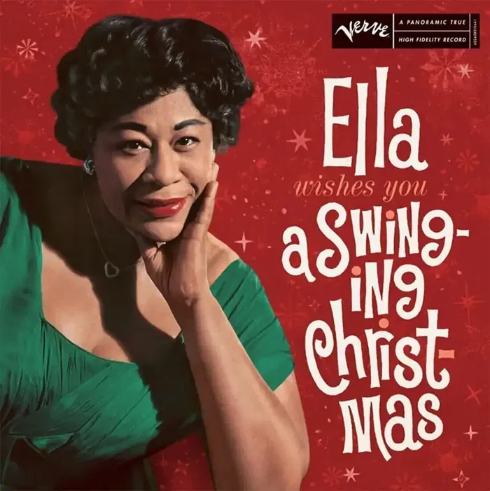 Ella Fitzgerald – Ella Wishes You A Swinging Christmas (Red Coloured) (Reissue) (LP)