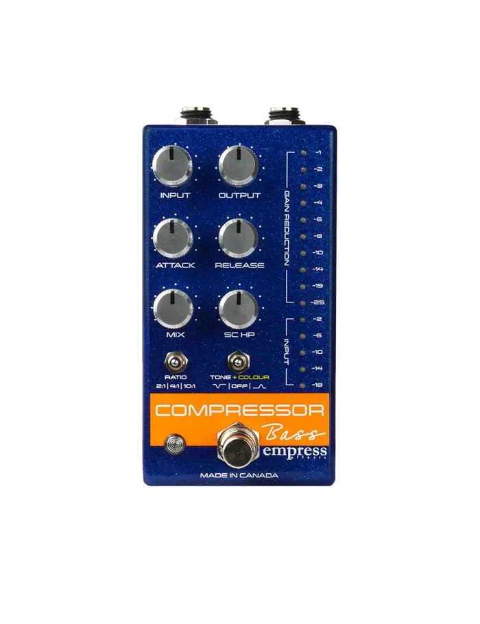 Empress Effects Bass Compressor MKII blue