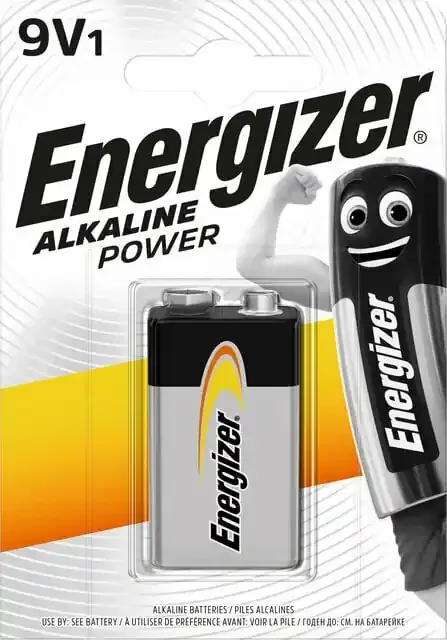 Energizer Alkaline Power 9V Pile