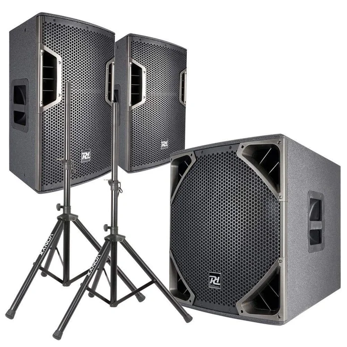 Ensemble Power Dynamics PD-6 Active 2.1 – Kit Sono DJ – 2600W
