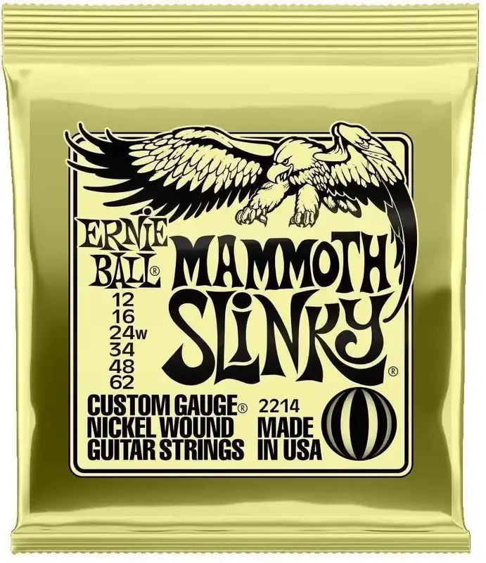Ernie Ball 2214 Mammoth Slinky Cordes pour guitares électriques