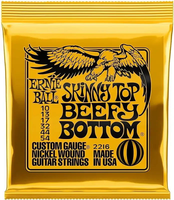 Ernie Ball 2216 Skinny Top Beefy Bottom Cordes pour guitares électriques
