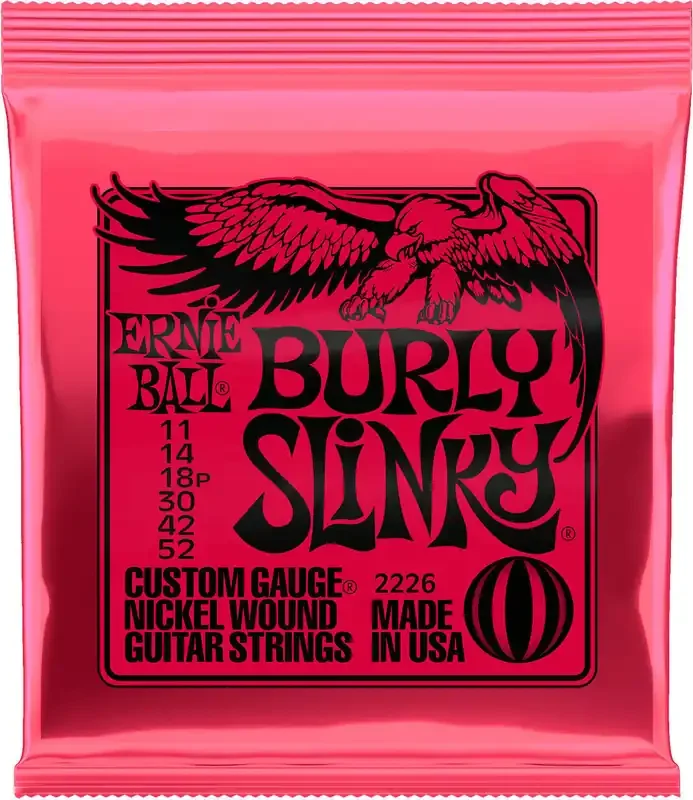 Ernie Ball 2226 Burly Slinky Cordes pour guitares électriques