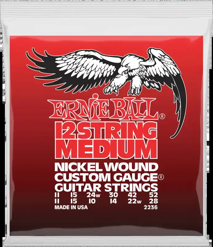 Ernie Ball 2236 Medium Cordes pour guitares électriques