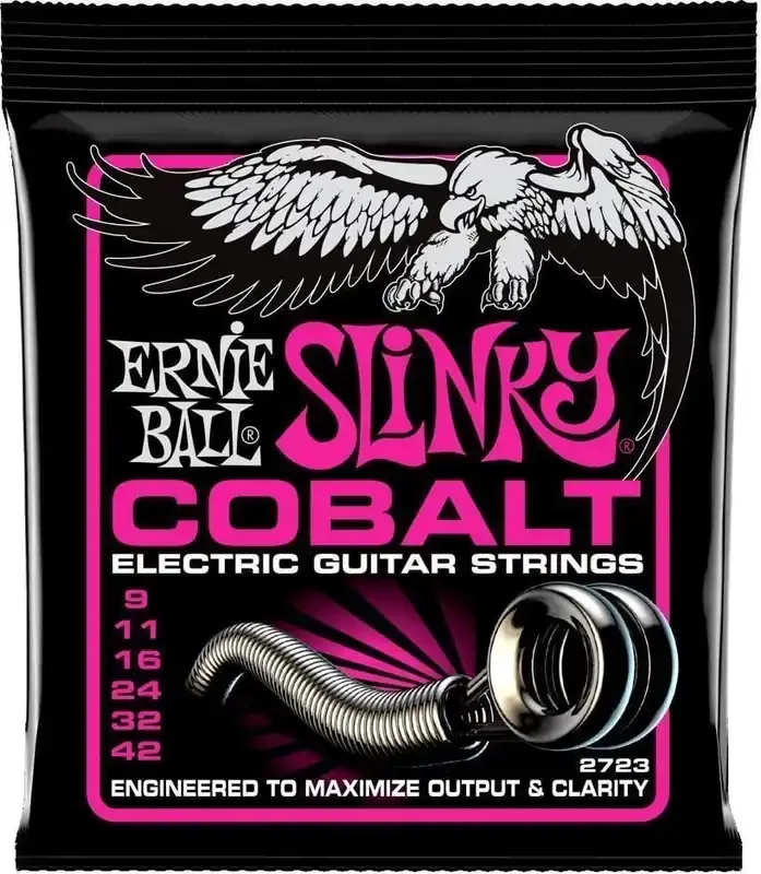 Ernie Ball 2723 Slinky Cobalt Cordes pour guitares électriques
