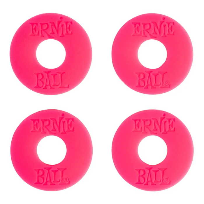 Ernie Ball Strap Blocks Rose Pack de 4