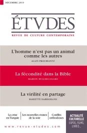 Etudes N° 4266, décembre 2019 : L&rsquo;homme n&rsquo;est pas un animal comme les autres – La fécondité dans la