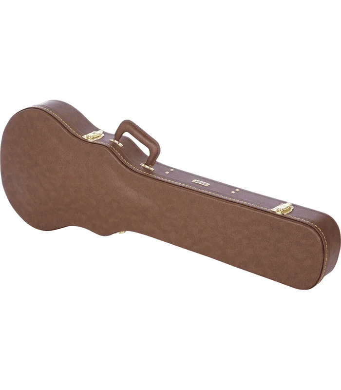 Etui HardCase pour Guitare Electrique GATOR GW-LP-BROWN – Les Paul – marron
