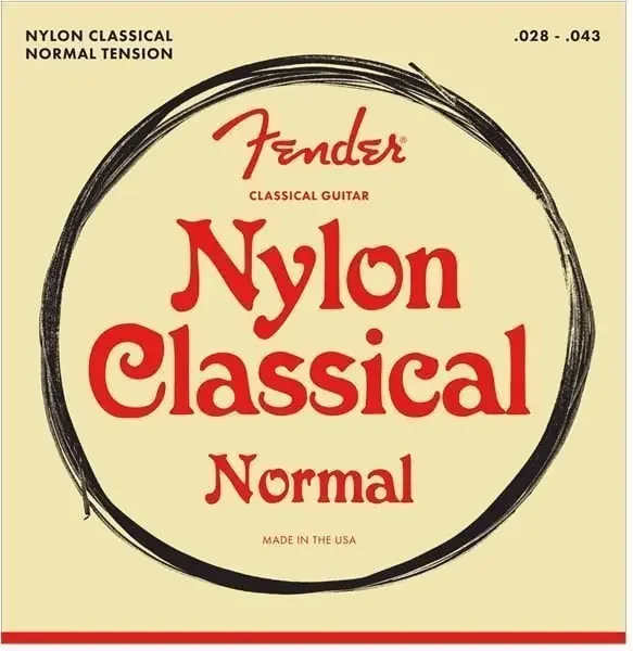 Fender 100 Classical Nylon Tie End Cordes nylon