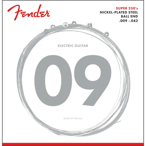 FENDER 250L SUPER NICKEL-PLATED STEEL BALL END 9/42
