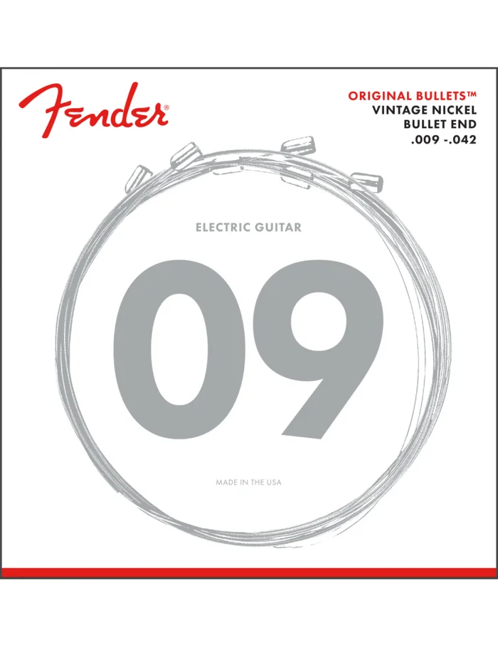 Fender 3150L Original Bullets Cordes Electriques Nickel 9/42