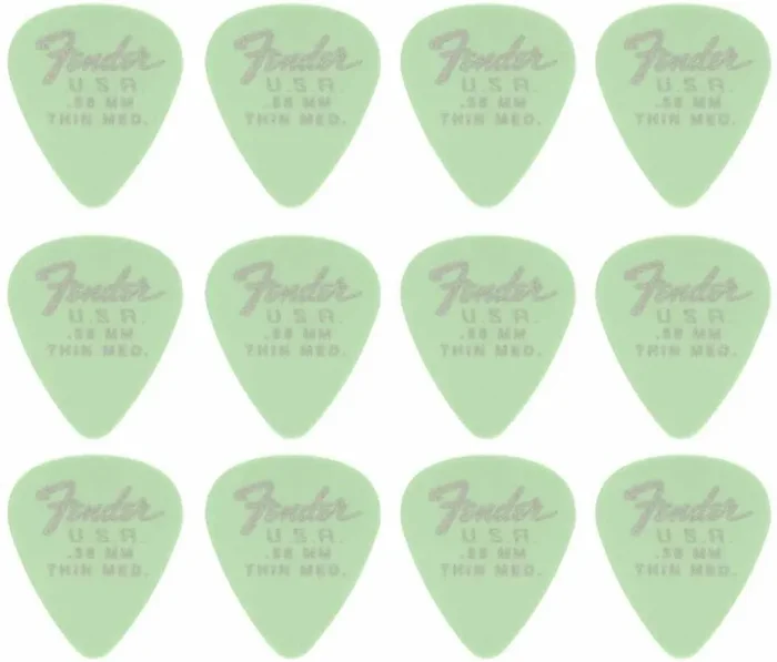 Fender 351 Dura-Tone .58 12 Médiators