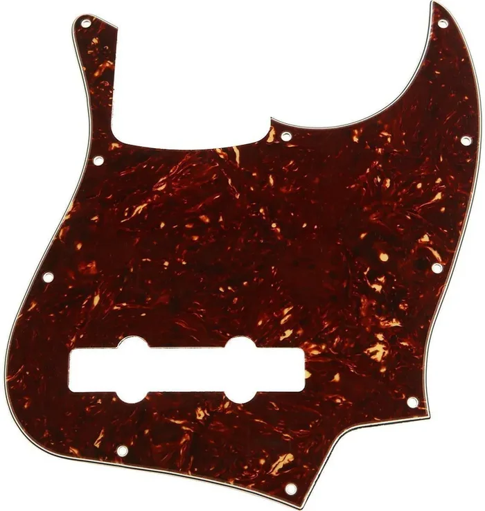 Fender 4-Ply Tortoise Shell-Dark Tinted Pickguard pour Basse