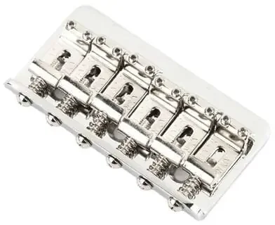 Fender 6-Saddle Hardtail Classic/Standard Series Bridge Assembly Chevalet de guitare