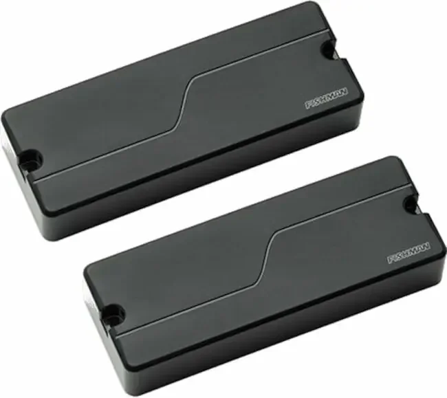 Fishman Fluence Bass 5 Soapbar Set Black Micro pour Basse