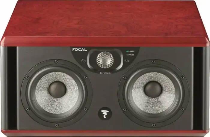 Focal Twin6 Moniteur de studio actif Bordeaux-Noir 1 pc