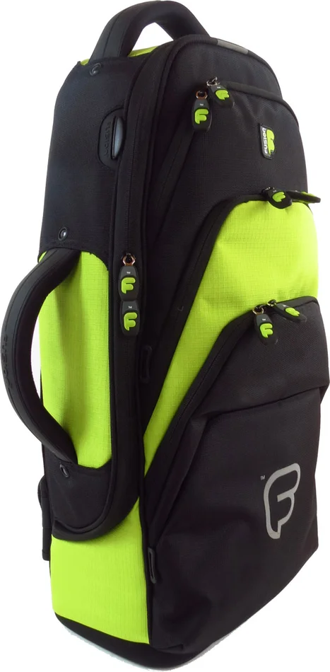 FUSION BAGS Housse Saxophone Alto Premium Woodwind Noire/vert Lime PW-01-L