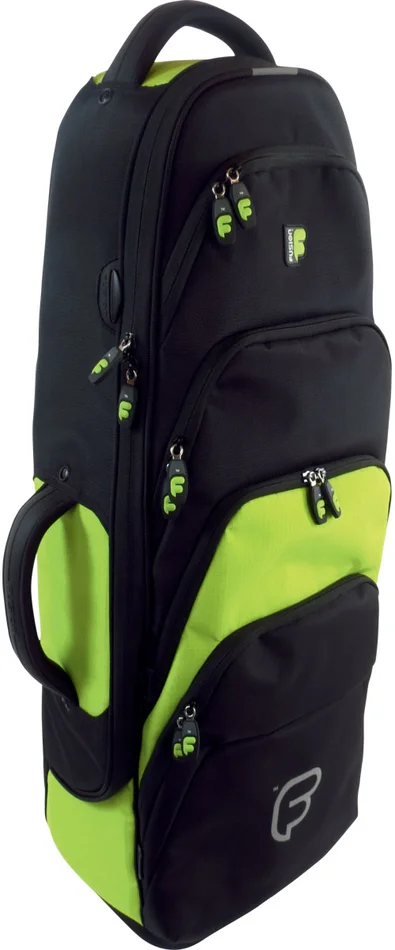 FUSION BAGS Housse Saxophone Ténor Noire/vert Lime PW-02-L