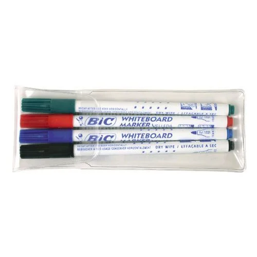 FUZEAU Etui De 4 Marqueurs Pour Ardoise