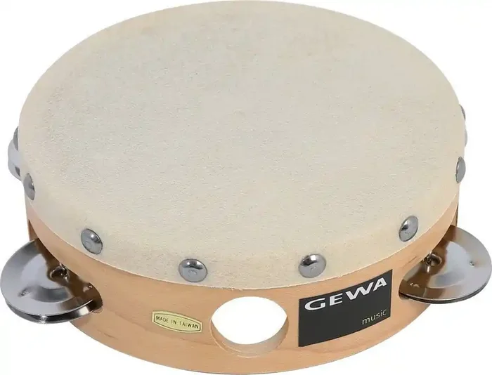 GEWA 841300 Traditional 6&Prime; Tambourin avec peau