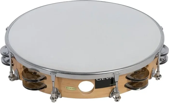 GEWA 841350 Traditional 10&Prime; Tambourin avec peau