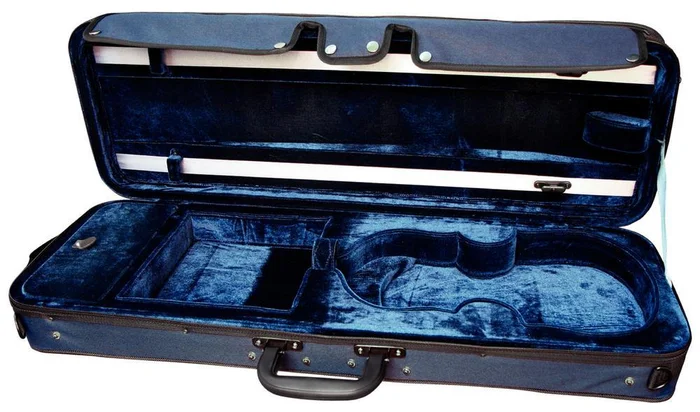 GEWA Pure CVK 02 Rectangulaire Bleu – Violon 4/4