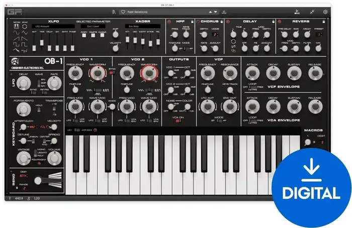 GForce Oberheim OB-1 (Produit numérique)