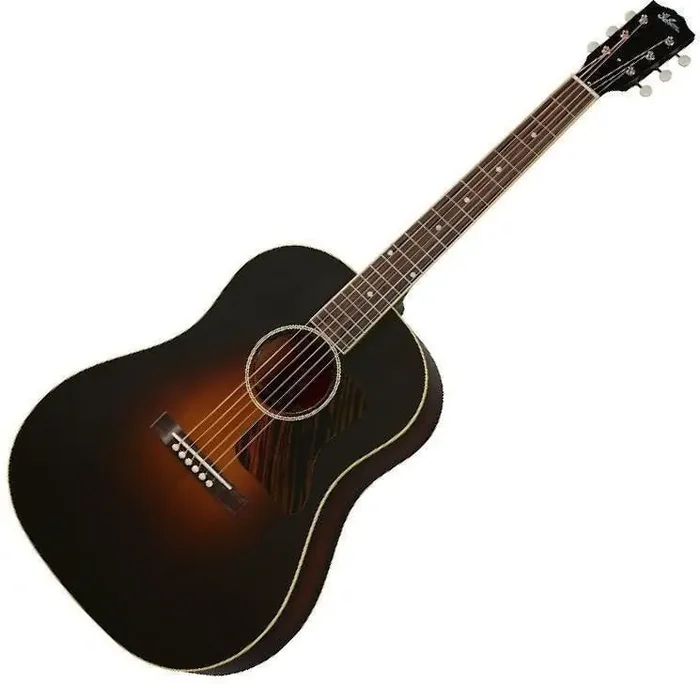 Gibson 1934 Jumbo Vintage Sunburst Guitare Dreadnought acoustique-électrique