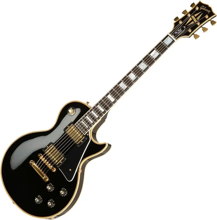 Gibson 1968 Les Paul Custom Reissue Ebony Guitare électrique