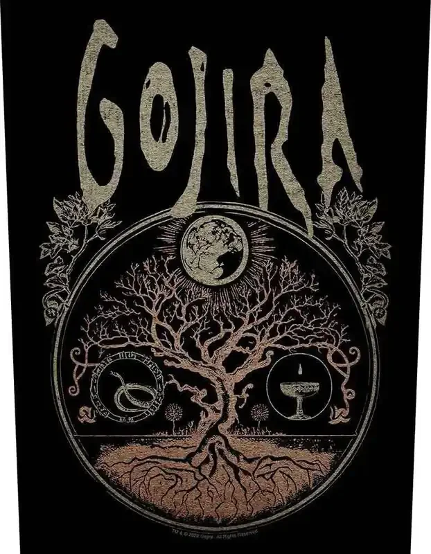 Gojira Tree Of Life Patch à coudre