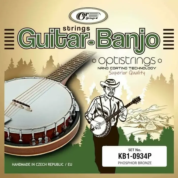 Gorstrings KB1-0934P Cordes de banjos