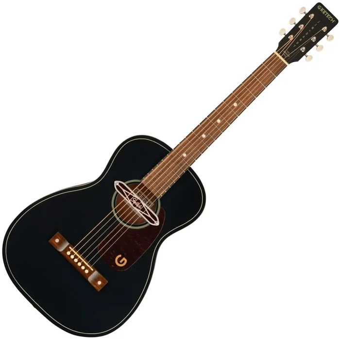 Gretsch Deltoluxe Parlor Black Top Guitare acoustique-électrique