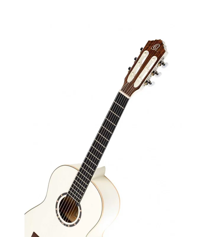 GUITARE CLASSIQUE 3/4 ORTEGA R121 EPICEA, BLANC – Image 3