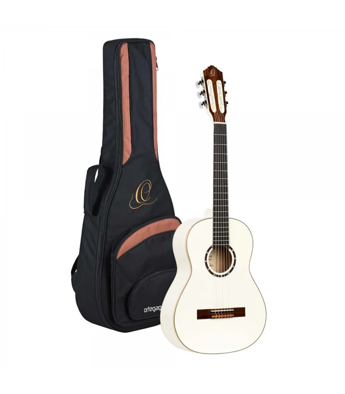 GUITARE CLASSIQUE 3/4 ORTEGA R121 EPICEA, BLANC – Image 4