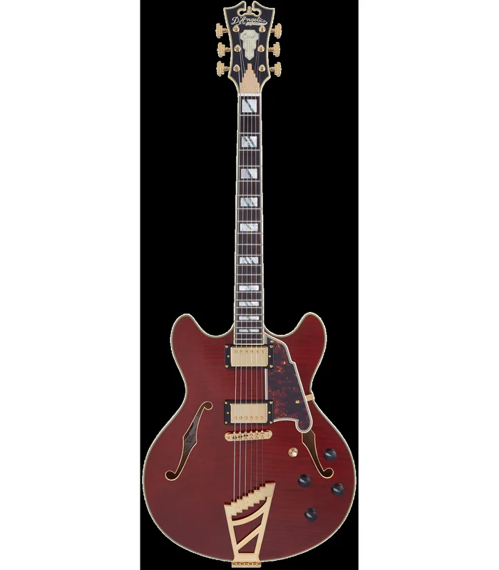 Guitare Electrique D&rsquo;ANGELICO EXCEL DC TRANS CHERRY