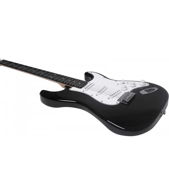 Guitare Electrique EKO ST100-3/4-BLK – Type Strat – Format 3/4 Black – Image 2