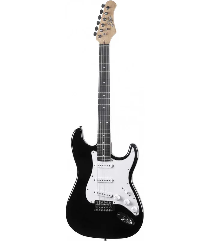 Guitare Electrique EKO ST100-BLK – Type Strat – Black