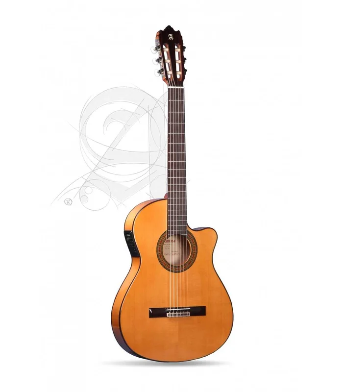Guitare Flamenca Electro Alhambra 7Fc CT E2 + Housse 25 mm