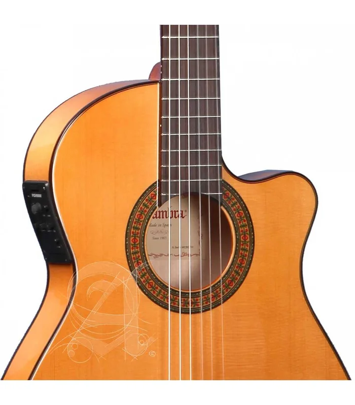 Guitare Flamenca Electro Alhambra 7Fc CT E2 + Housse 25 mm – Image 2