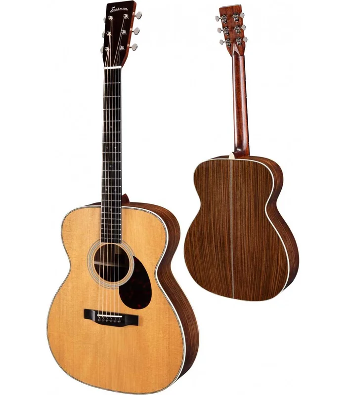 Guitare Folk Eastman E20OM-TC Thermo-Cured Natural – Adirondack Spruce / Rosewood