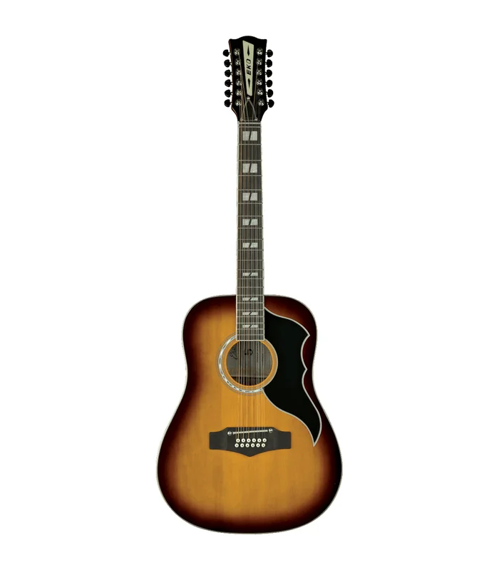 Guitare Folk Electro 12 cordes EKO RANGERVR12-EQ-HB Ranger VR XII – Dreadnought Honey Burst
